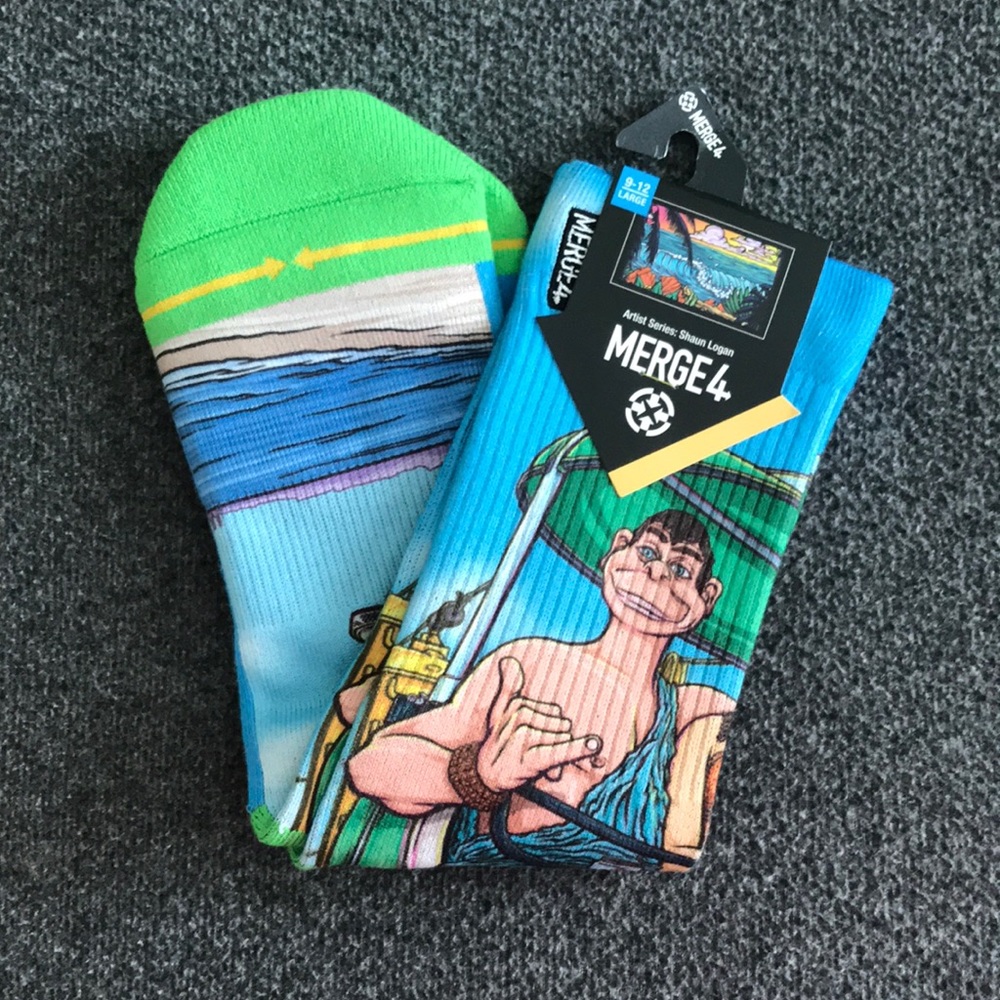 MERGE4 X Shaun Logan Socks